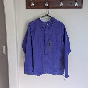 Frogg Togg Electric Purple Hooded Rain Jacket  - Lightweight Size medium